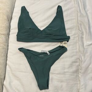 Brand new aerie bikini swimsuit with tags great color, staple bikini!